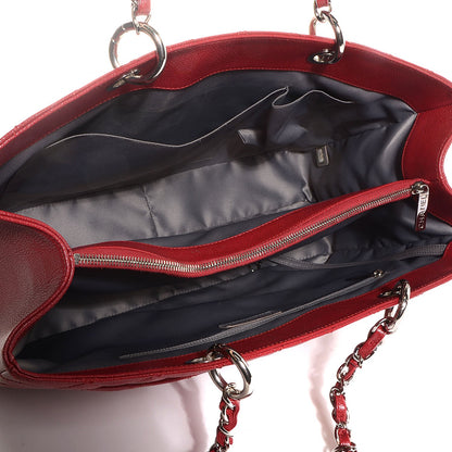 Chanel Caviar XL Grand Shopping Tote GST Red 5 of 7