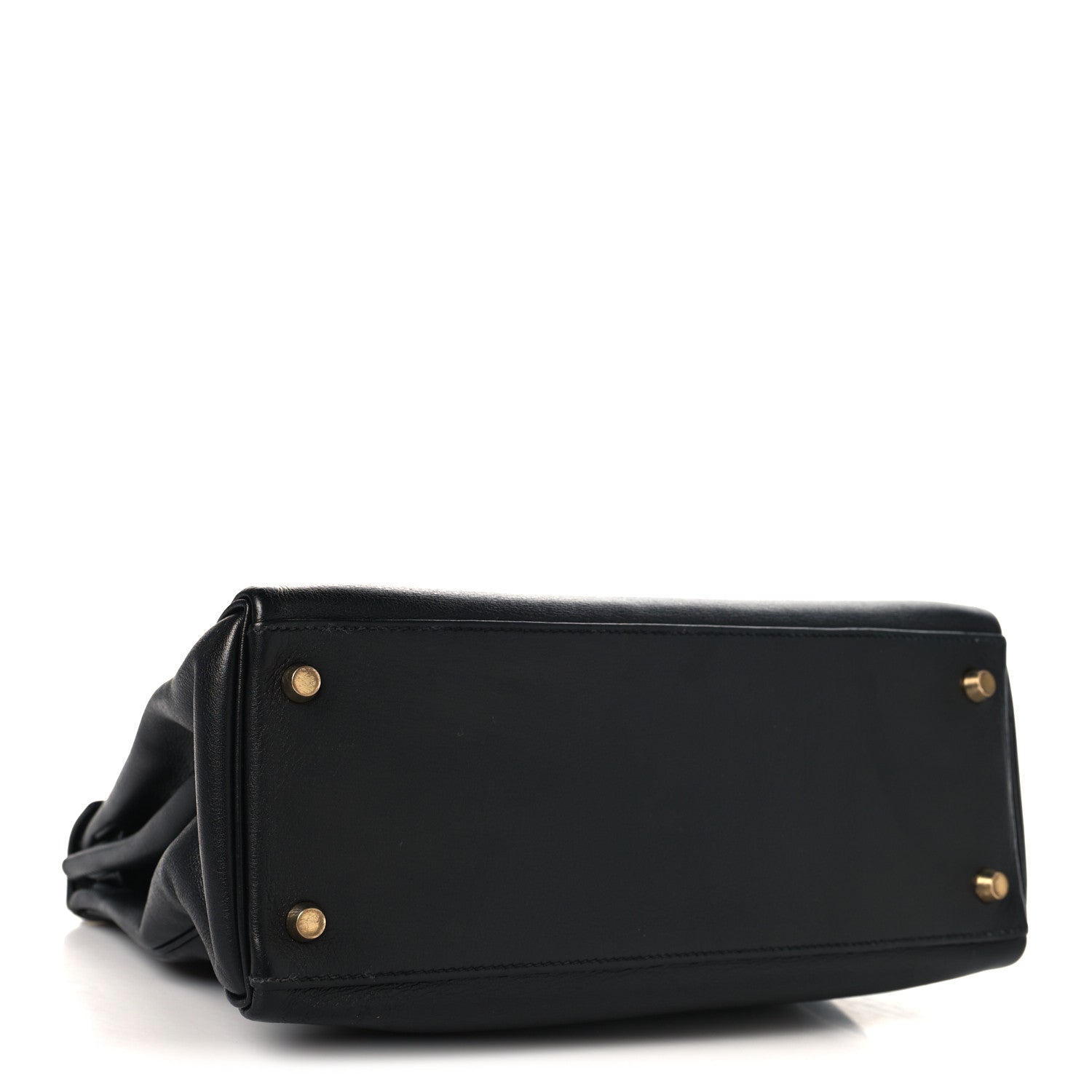 Hermes Evercalf Kelly Retourne 28 Black 4 of 15