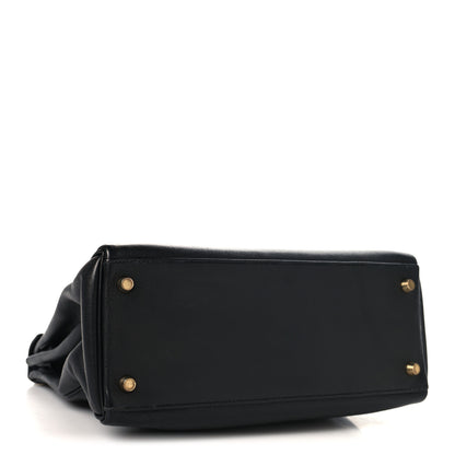 Hermes Evercalf Kelly Retourne 28 Black 4 of 15