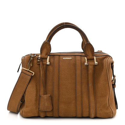 Burberry Nubuck Medium Nevinson Bowling Bag Brown 1 of 16