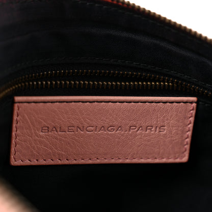 Balenciaga Agneau Classic Hardware Flat Handle Clutch Rose Peche 6 of 15