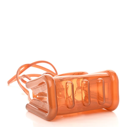 Telfar x MELISSA Jelly Small Shopping Bag Clear Brown 3 of 8