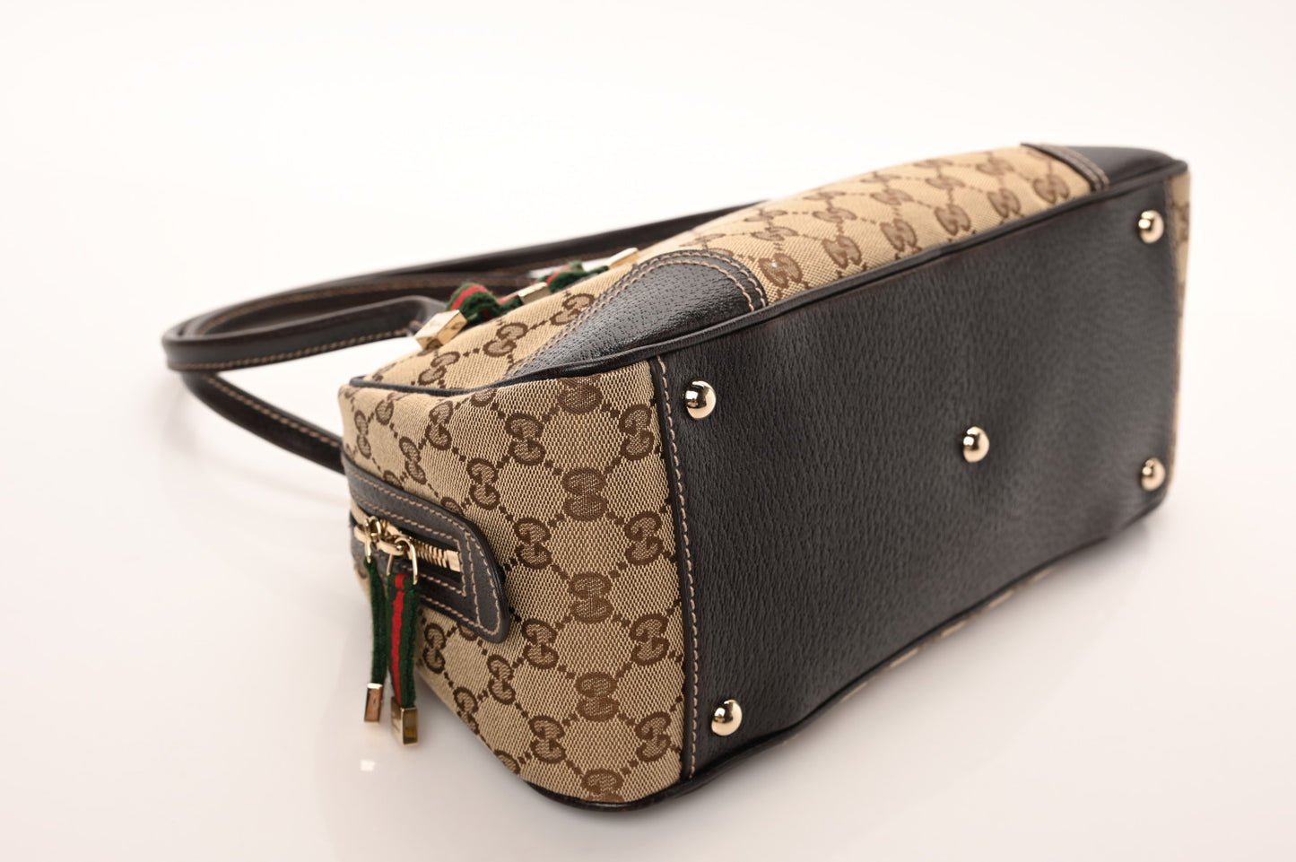 Monogram Small Princy Satchel Dark Brown