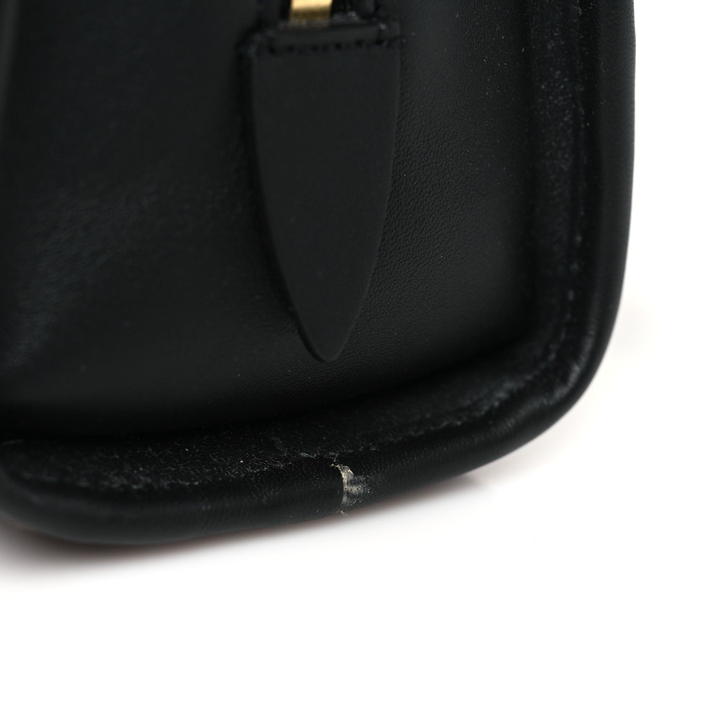 Calfskin Mini Aren Boston Bag Black