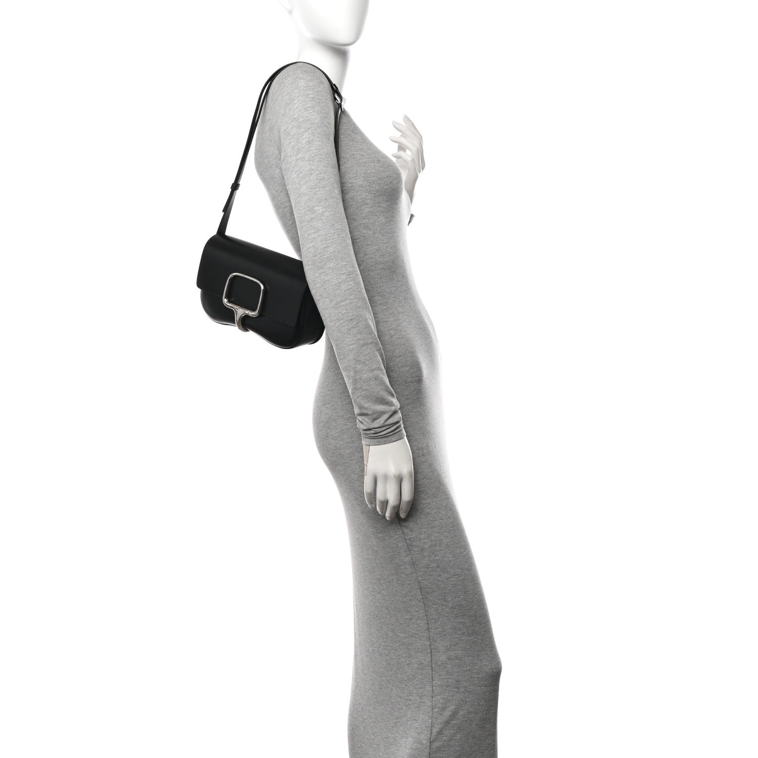 Hermes Tadelakt Della Cavalleria Elan Black 2 of 12