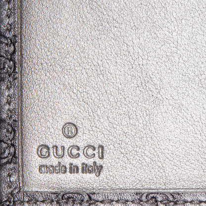 Gucci Microguccissima Heart Travel Wallet Silver 6 of 8