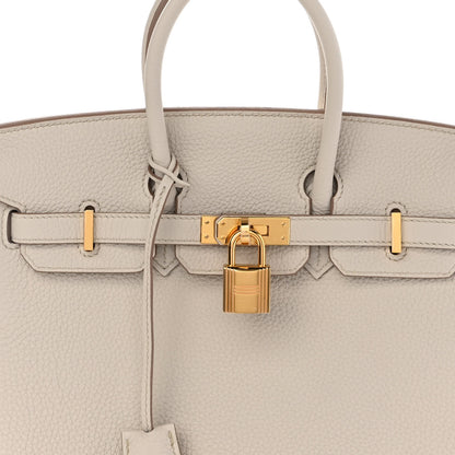 Hermes Togo Birkin 25 Beton 8 of 11