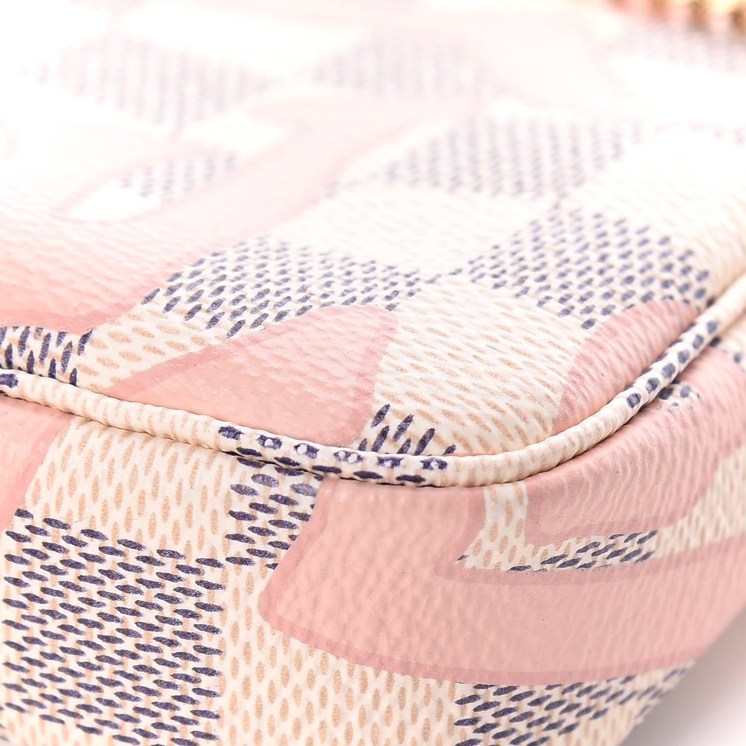Louis Vuitton Damier Azur Tahitienne Mini Pochette Accessories 12 of 13