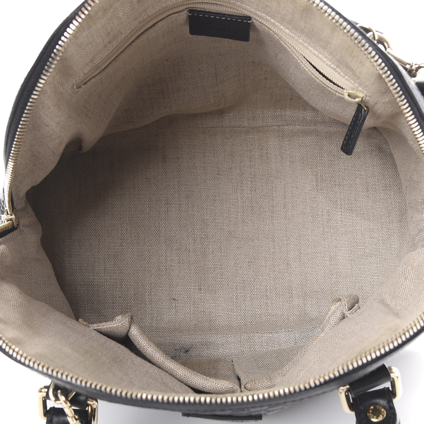 Microguccissima Medium Dome Bag Black