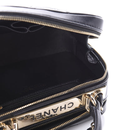 Chanel Lambskin Quilted Small Trendy CC Bowling Bag Black 5 of 13