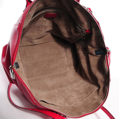 Louis Vuitton Veau Cachemire Soft Lockit MM Framboise 5 of 9