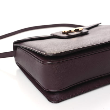 Salvatore Ferragamo Pebbled Calfskin Katia Top Handle Satchel Oxford 8 of 10