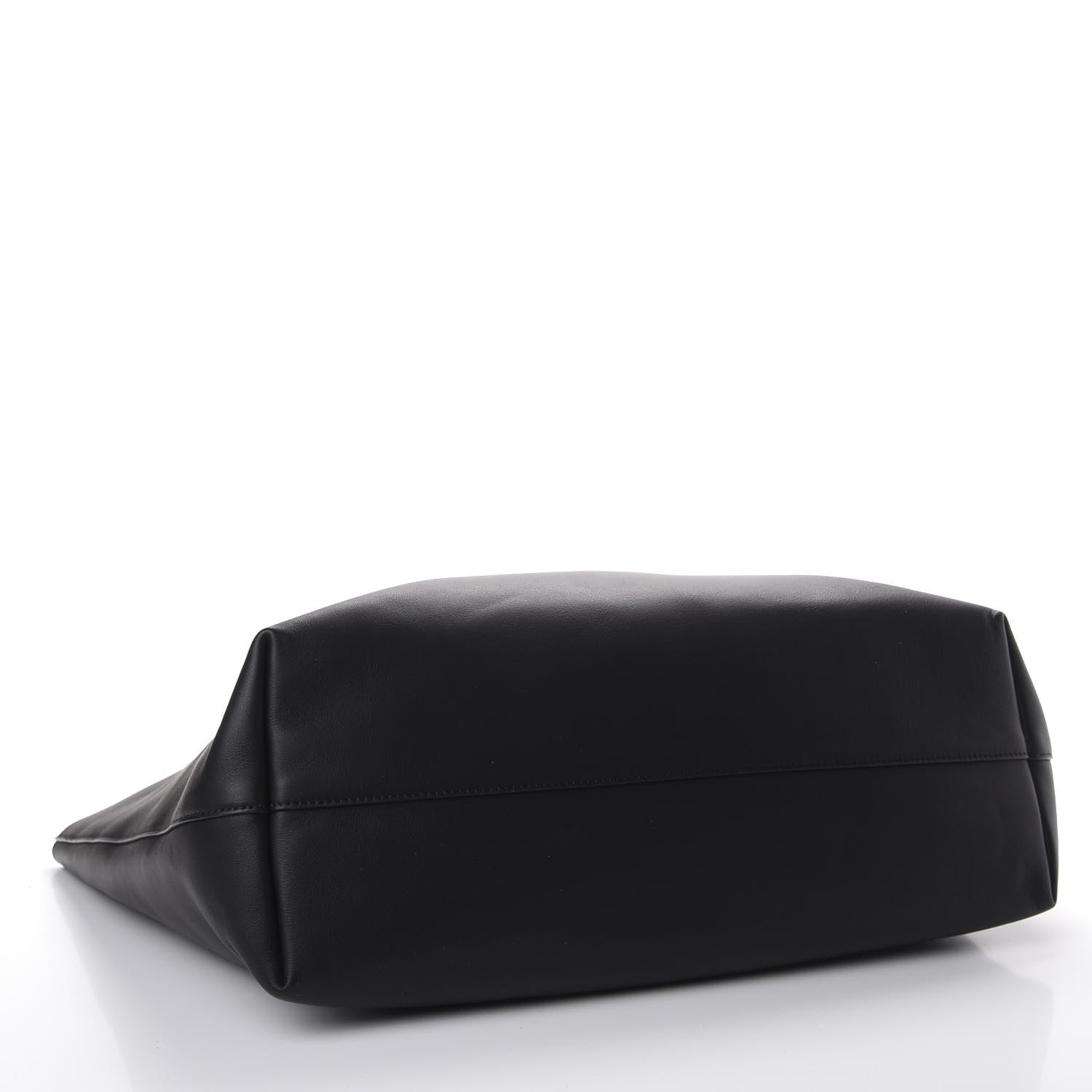 Tom Ford Calfskin Perforated Logo Tote Black 4 of 10