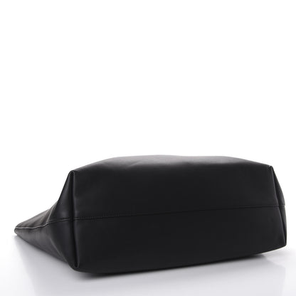 Tom Ford Calfskin Perforated Logo Tote Black 4 of 10