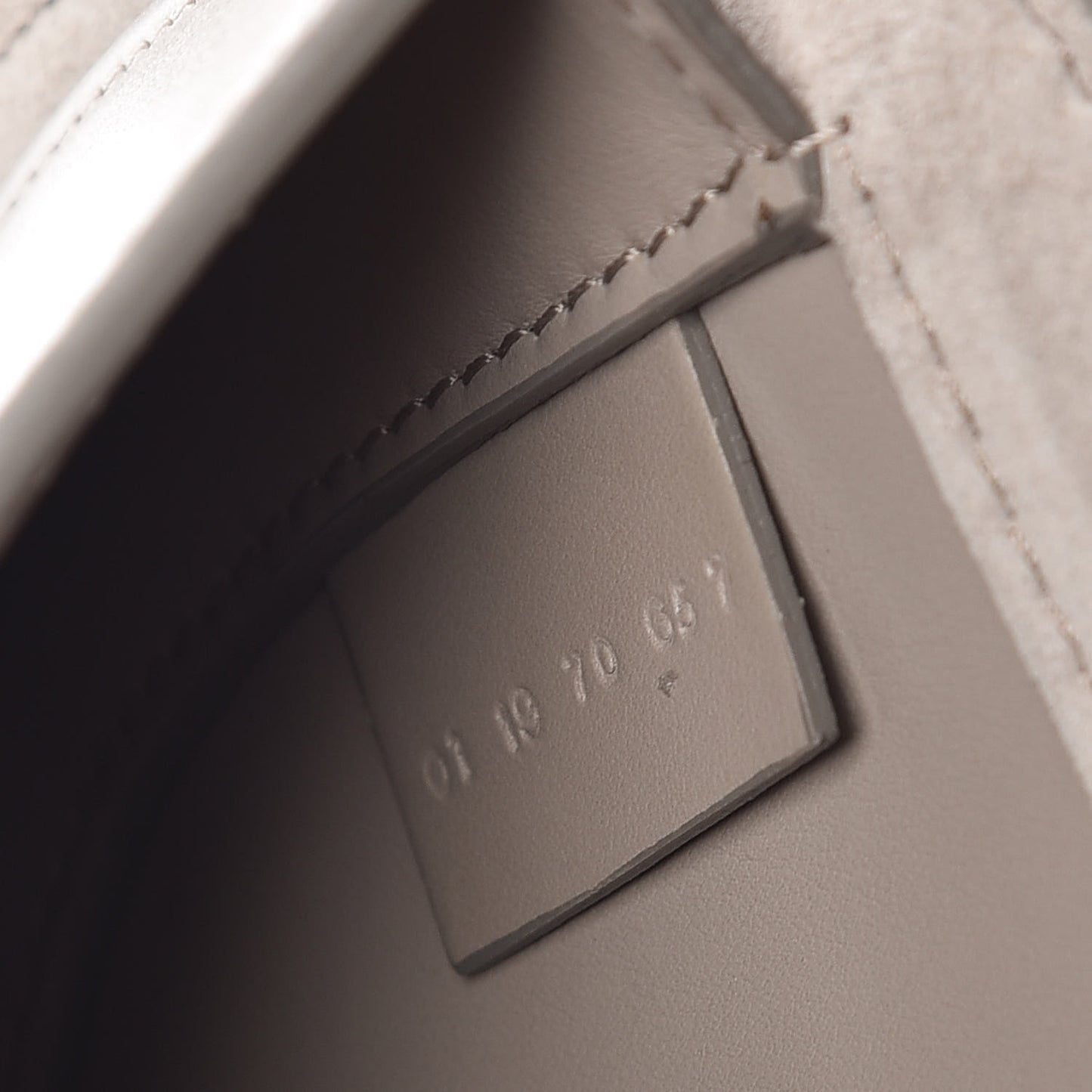 Calfskin Small Tess Bag Motty Grey