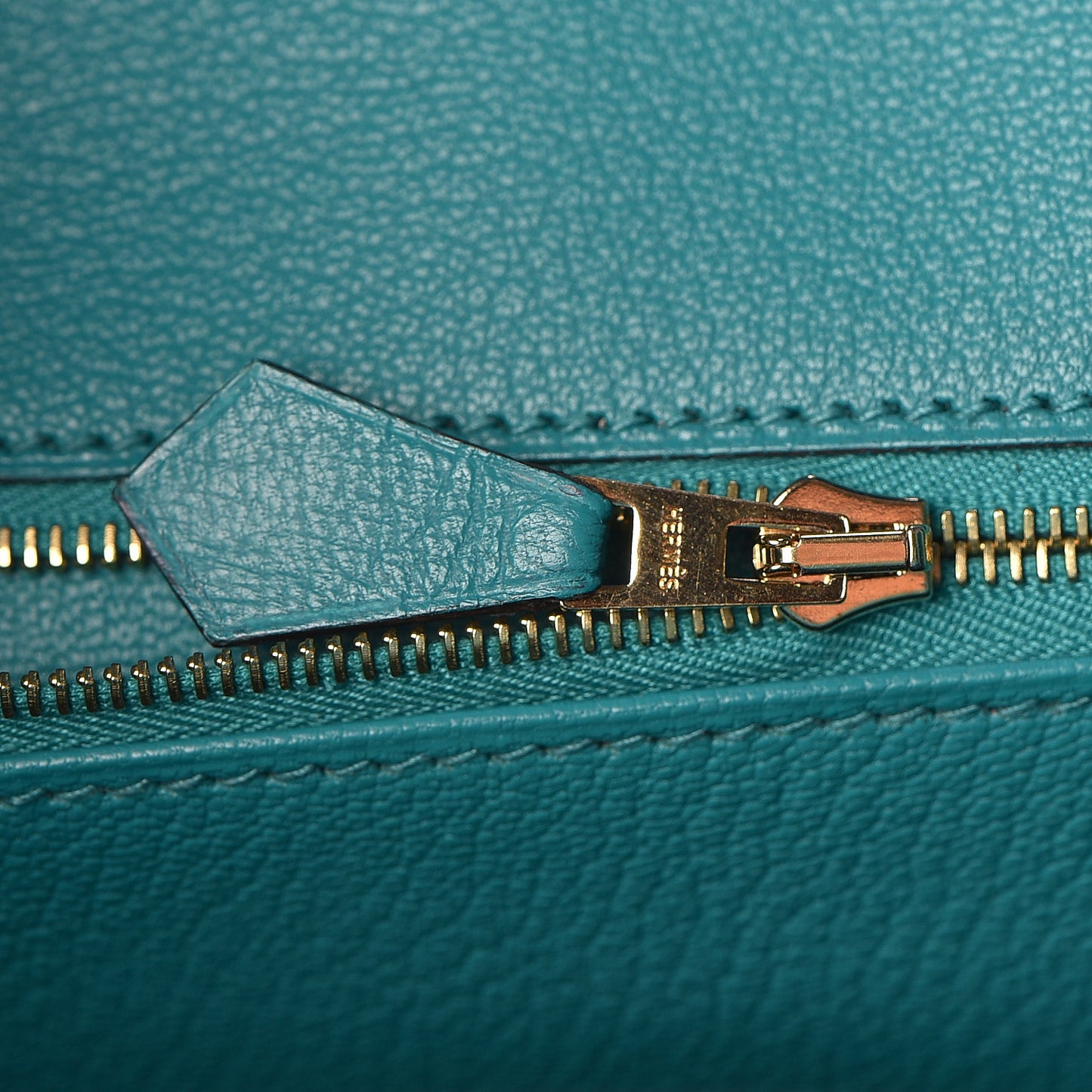 Chevre Mysore Horseshoe Birkin 30 Bleu Hydra Bleu Paon