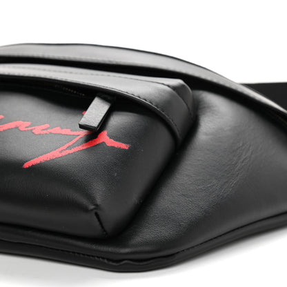 Balenciaga Supple Calfskin Signature Logo Large Everyday Beltpack Black 8 of 10