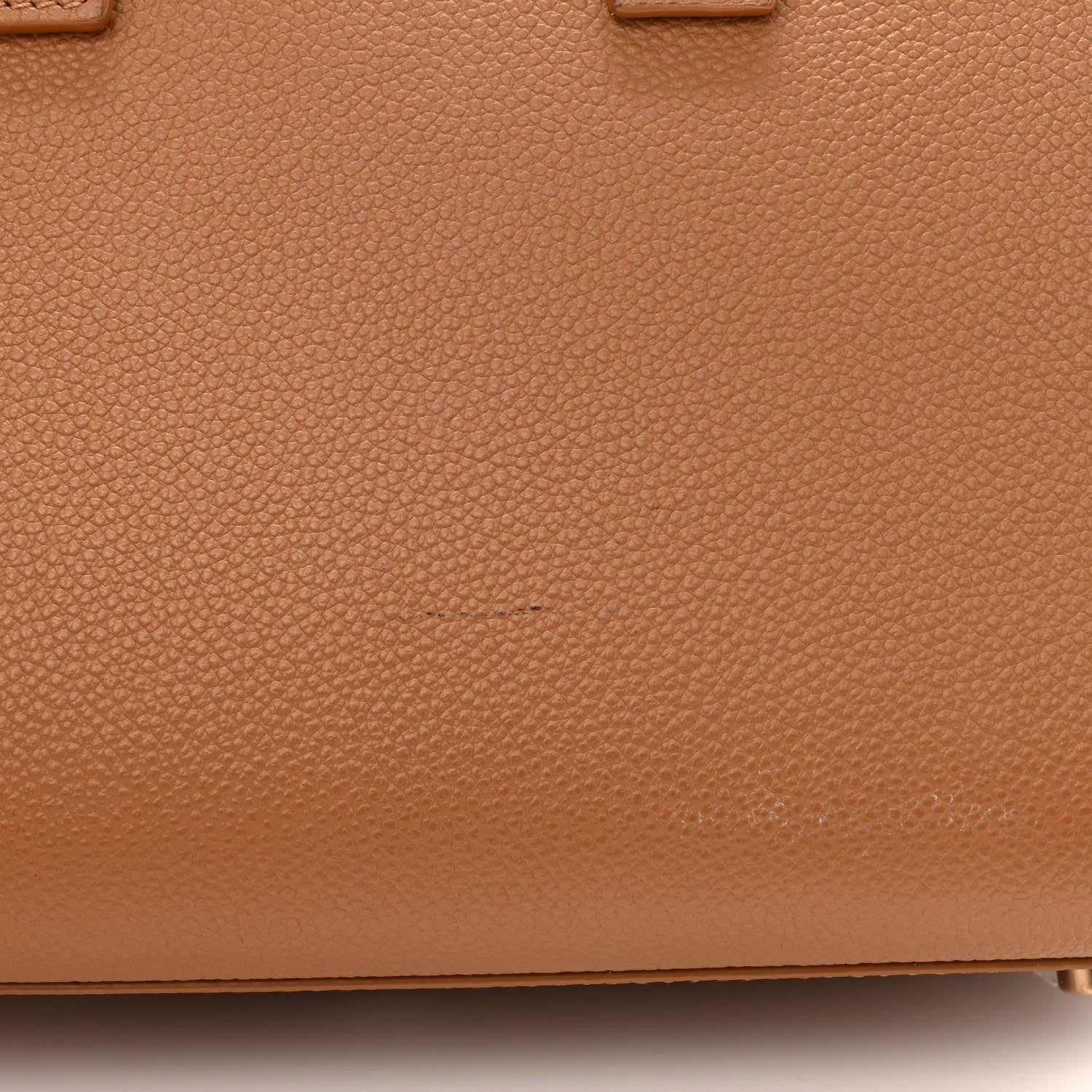 Saint Laurent Grained Calfskin Nano Sac De Jour Cinnamon 11 of 12
