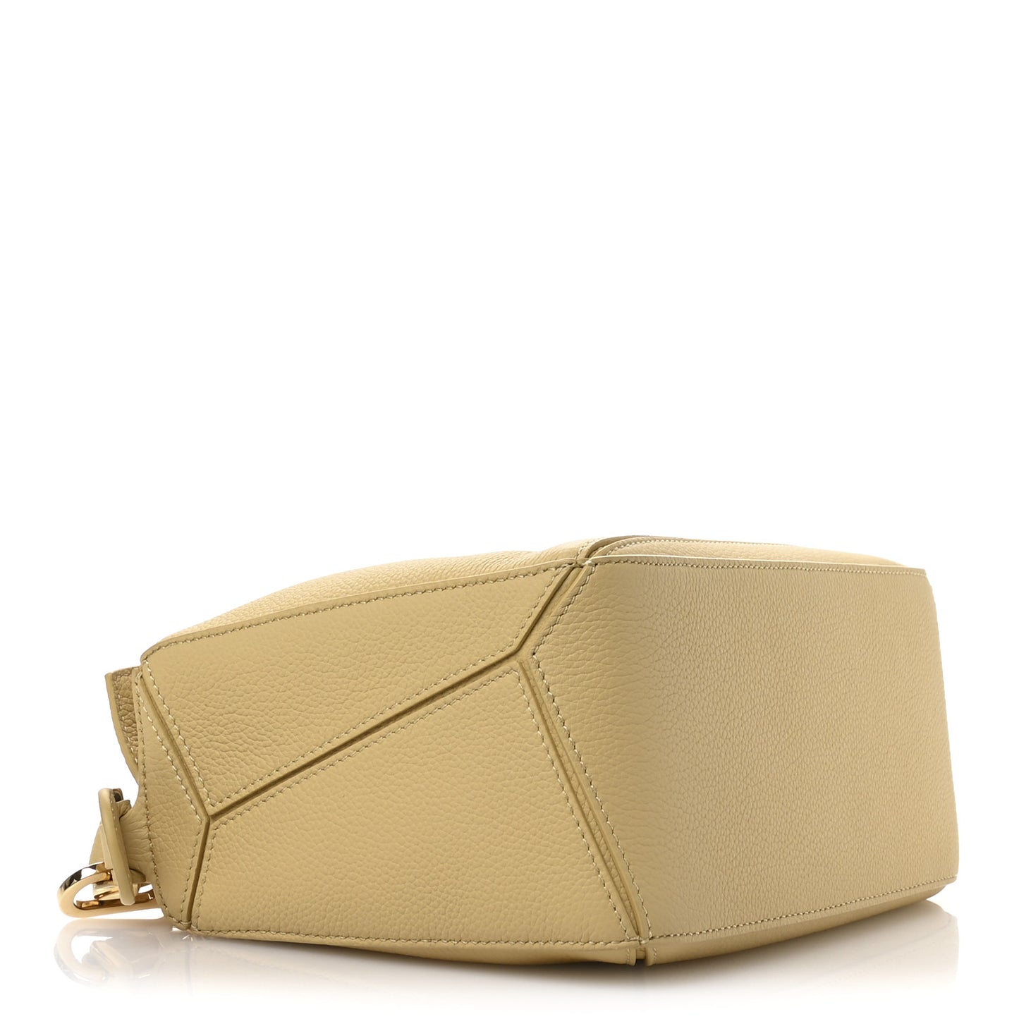 Calfskin Small Puzzle Bag Dark Butter