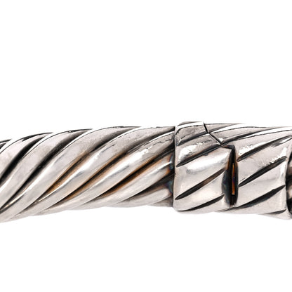 David Yurman Sterling Silver 14K Yellow Gold 10mm Cable Classics Bracelet 6 of 6