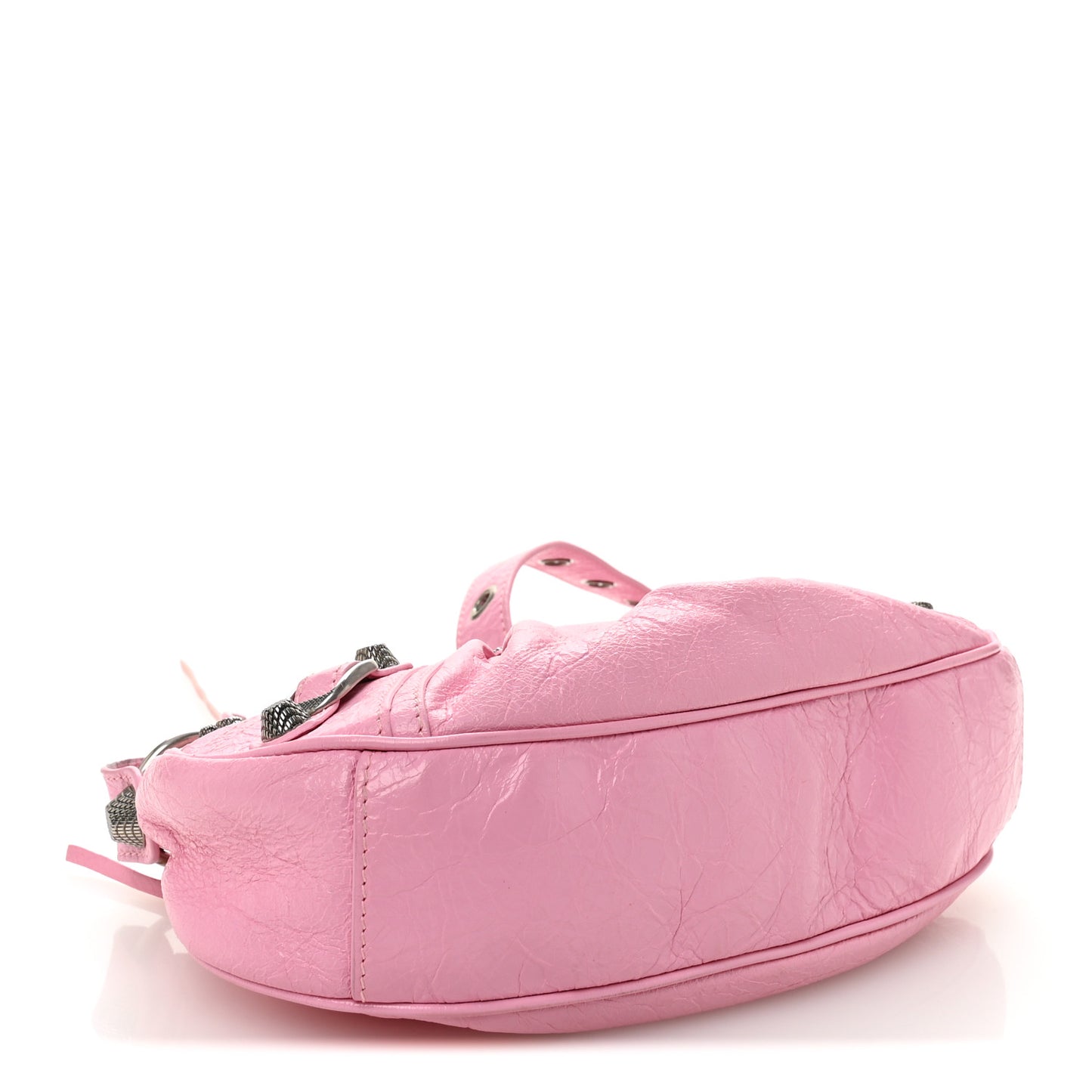 Agneau Arena Le Cagole Shoulder Bag XS Candy Pink