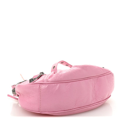 Balenciaga Agneau Arena Le Cagole Shoulder Bag XS Candy Pink 5 of 12