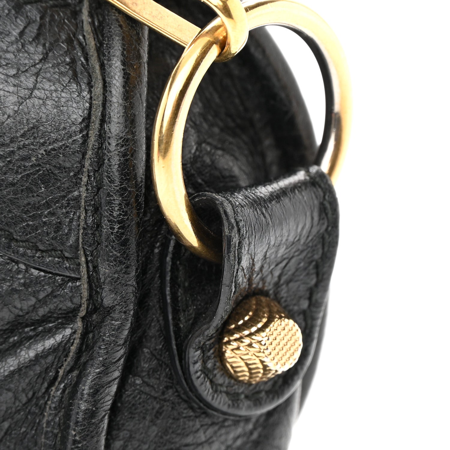 Balenciaga Agneau Giant 12 Gold Hardware Mini City Black 20 of 20