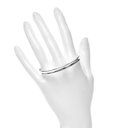 Tiffany Sterling Silver Narrow 1837 Cuff Bracelet 2 of 4
