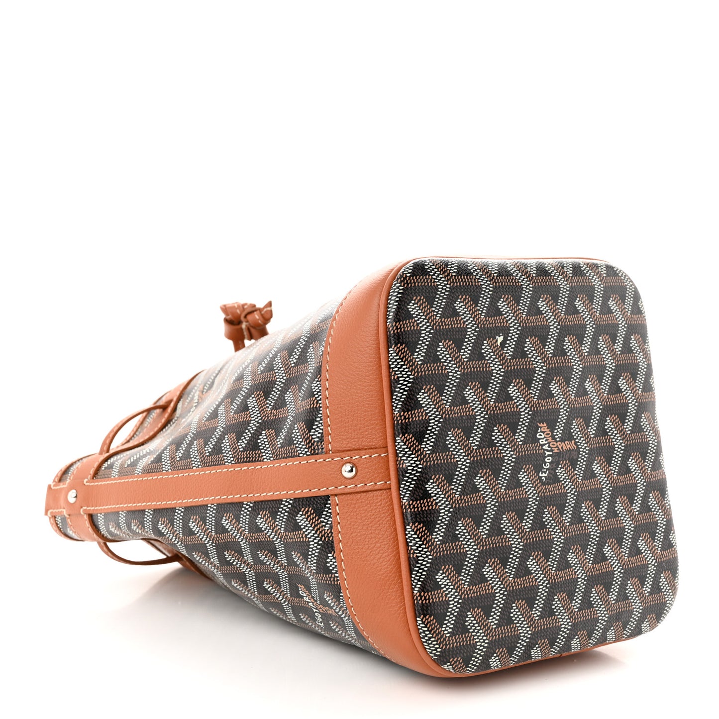 Goyardine Petit Flot Bucket Bag PM Black Gold