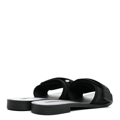 Christian Dior Technical Stretch Fabric Camouflage Dio(r)evolution Slide Sandals 36 Black Military 5 of 10
