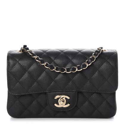 Chanel Caviar Quilted Mini Rectangular Flap Black 1 of 8