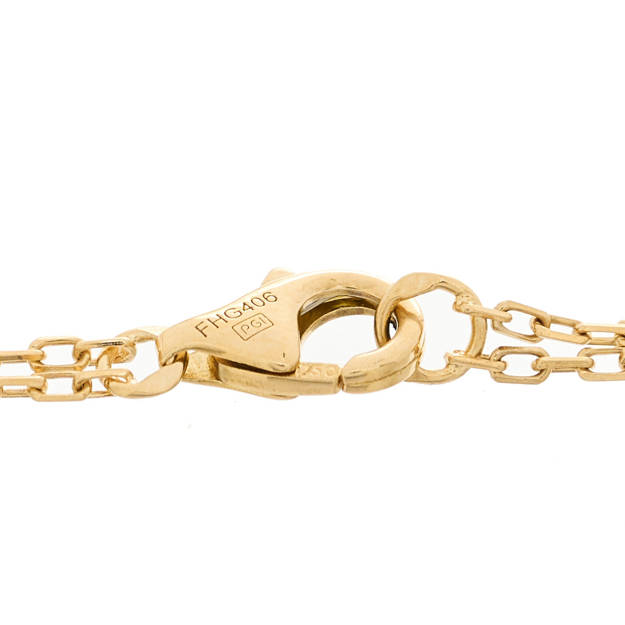 18K Yellow Gold Diamond Love Bracelet