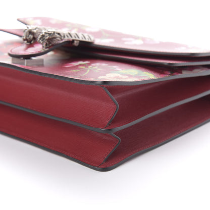 Gucci Calfskin Blooms Print Medium Dionysus Shoulder Bag Romantic Cherry Multicolor 7 of 10