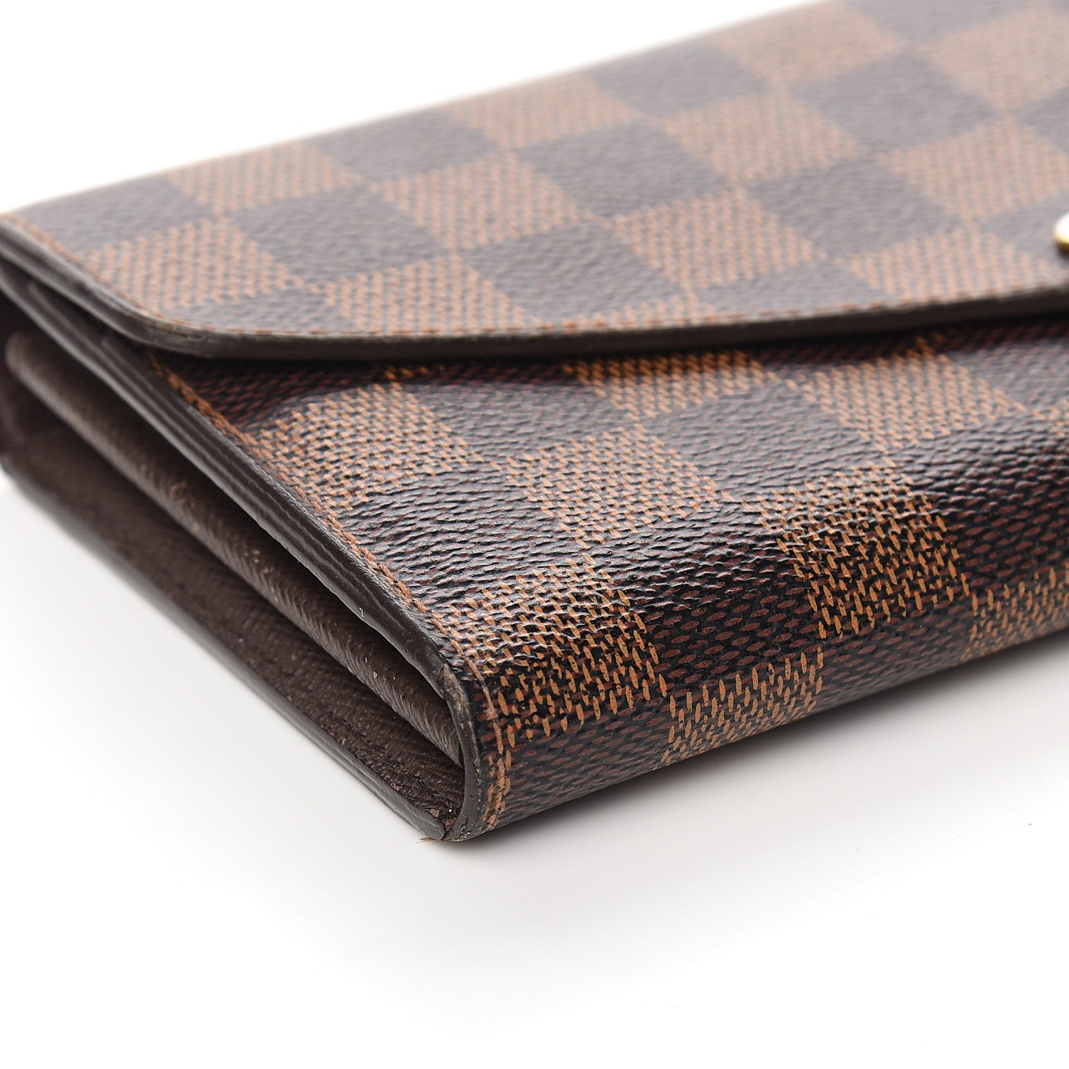 Louis Vuitton Damier Ebene Sarah Wallet NM 6 of 9
