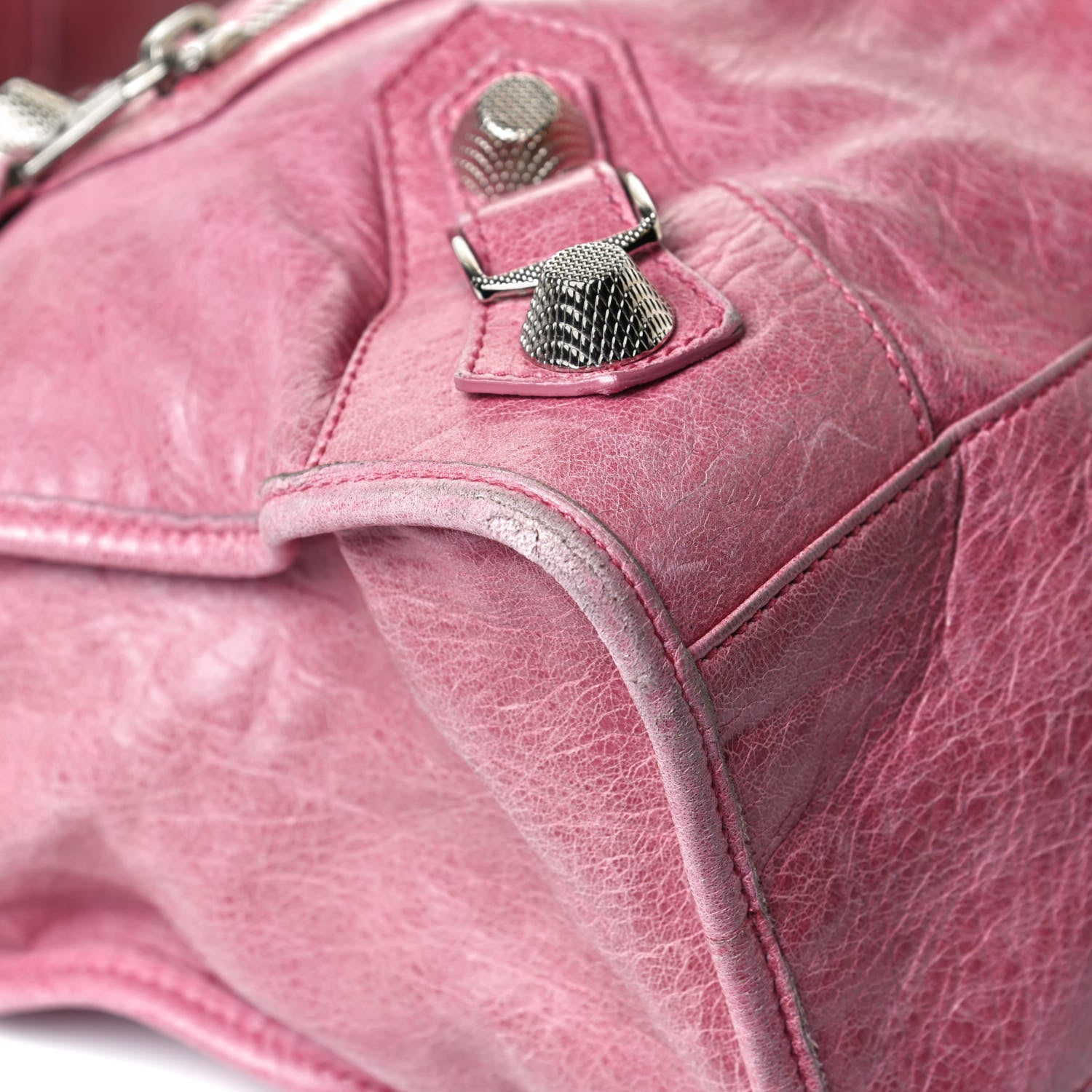 Balenciaga Agneau Giant 21 Silver Hardware City Bubblegum 11 of 15