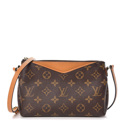 Louis Vuitton Monogram Pallas Crossbody Safran 1 of 9
