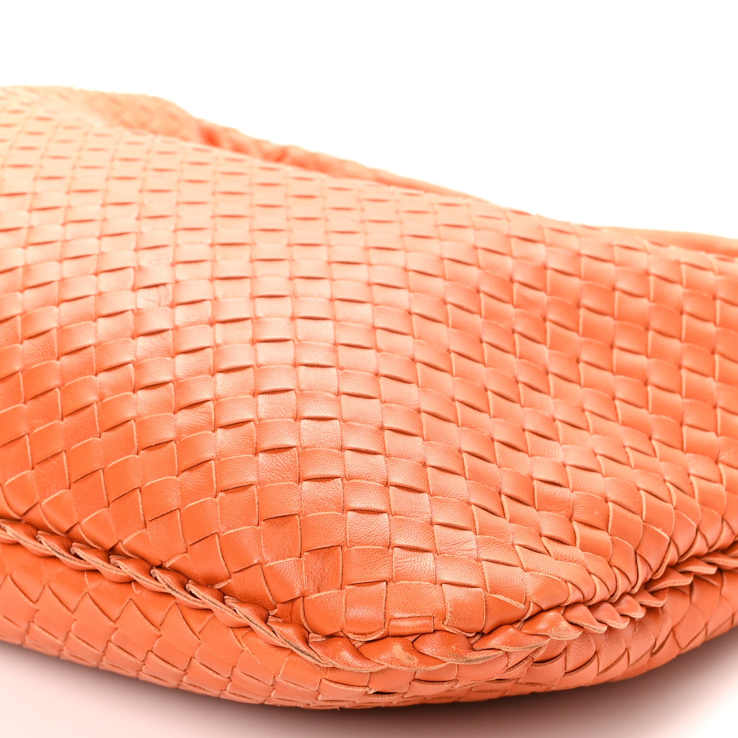 Bottega Veneta Nappa Intrecciato Large Veneta Hobo Orange 10 of 10