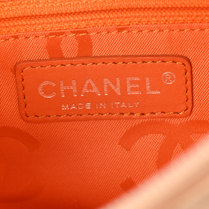Chanel Calfskin Quilted Cambon Pochette Beige 6 of 11