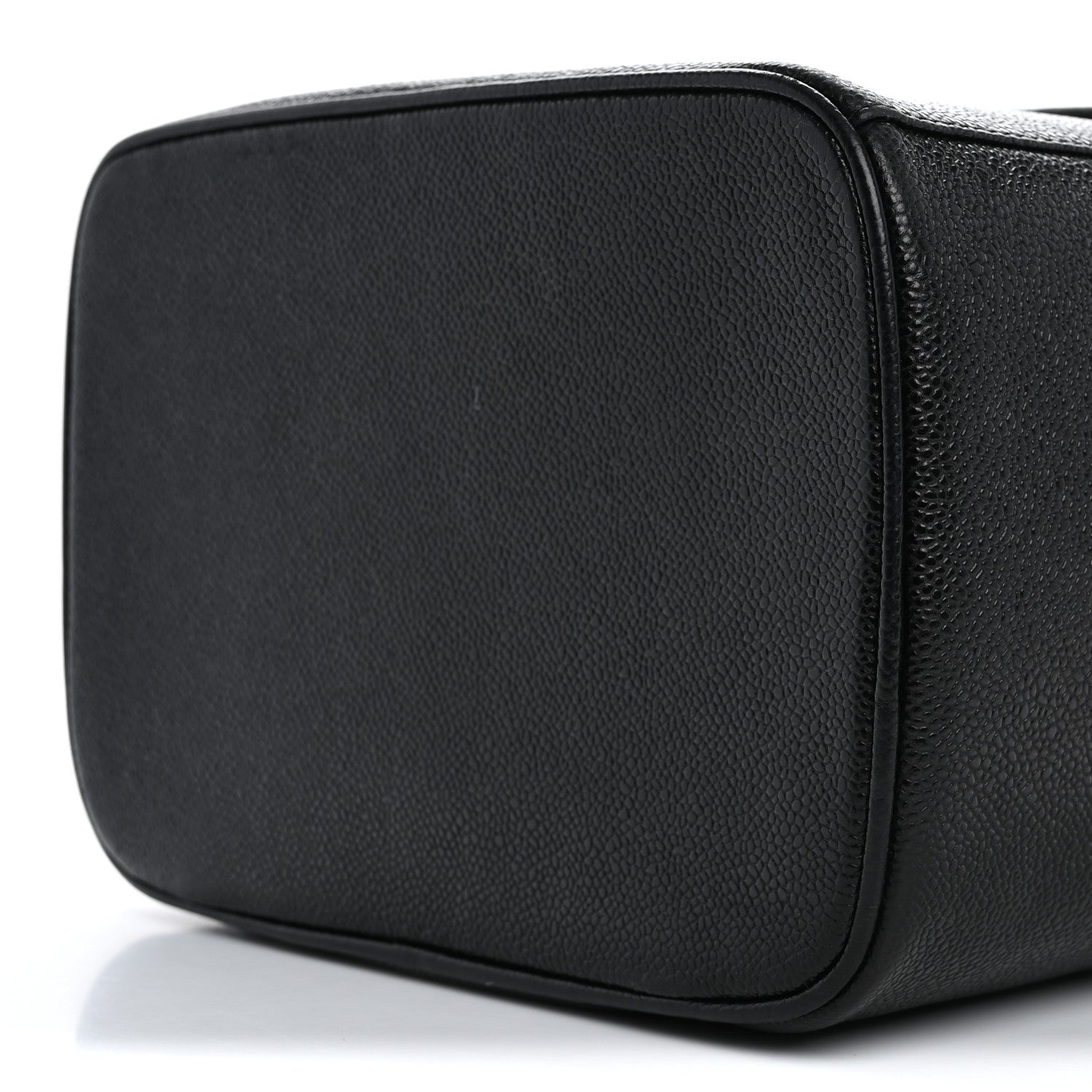 Chanel Caviar CC Vanity Train Case Black 9 of 14