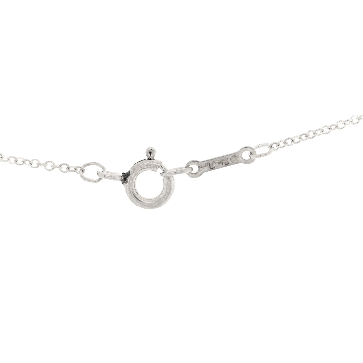 Sterling Silver Paloma's Graffiti Peace Necklace