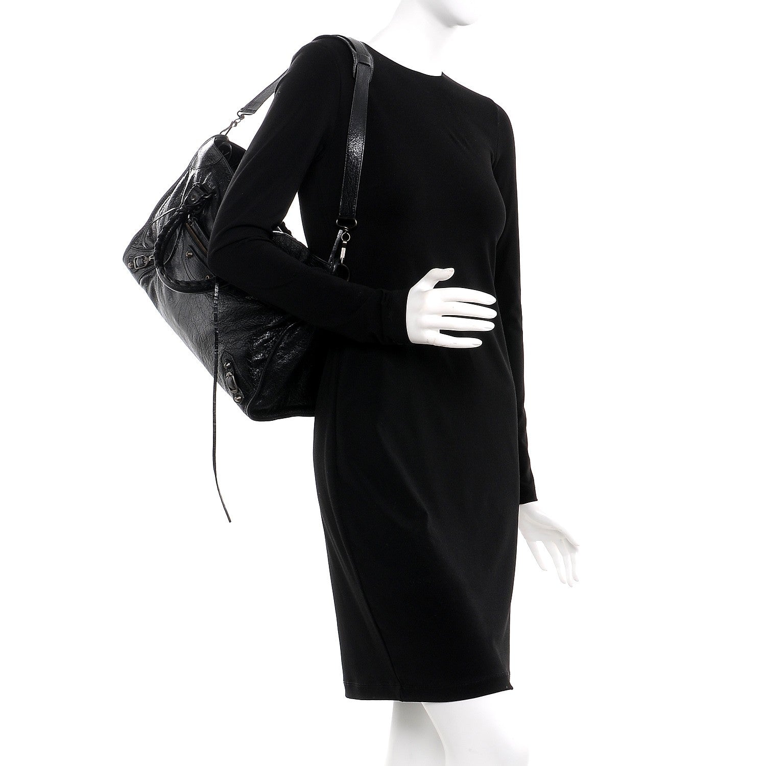 Balenciaga Agneau Classic Hardware City Black 2 of 10