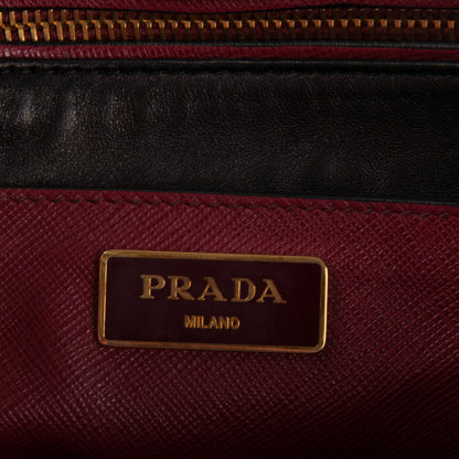 Prada Saffiano Soft Tote Cherry 6 of 7