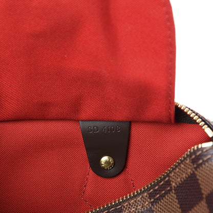 Louis Vuitton Damier Ebene Speedy 25 8 of 10