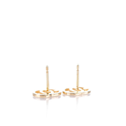 Gucci 18K Yellow Gold GG Tissue Stud Earrings 3 of 7
