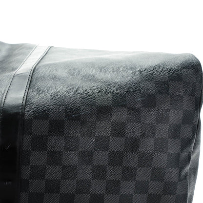 Louis Vuitton Damier Graphite Keepall Bandouliere 55 8 of 11