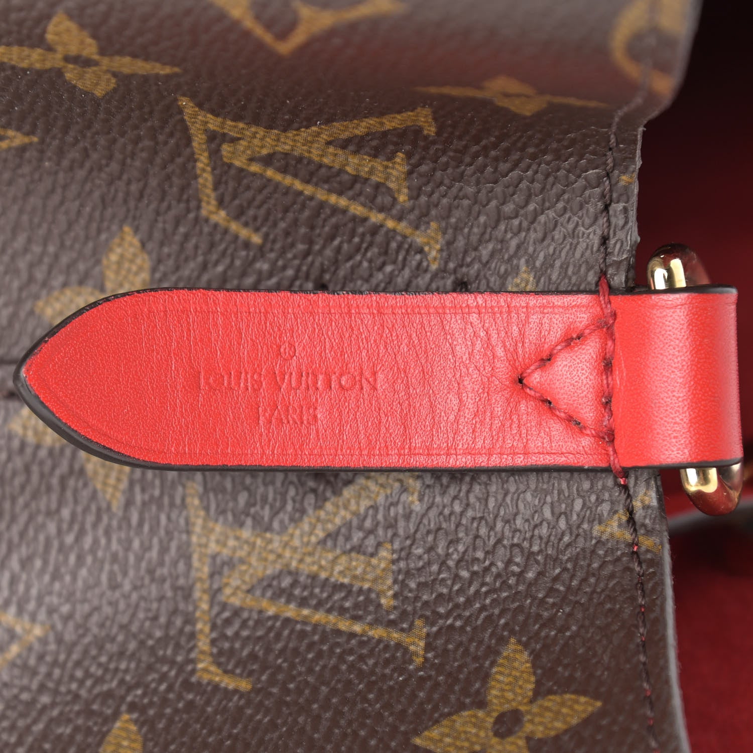 Louis Vuitton Monogram Neonoe MM Coquelicot 6 of 11