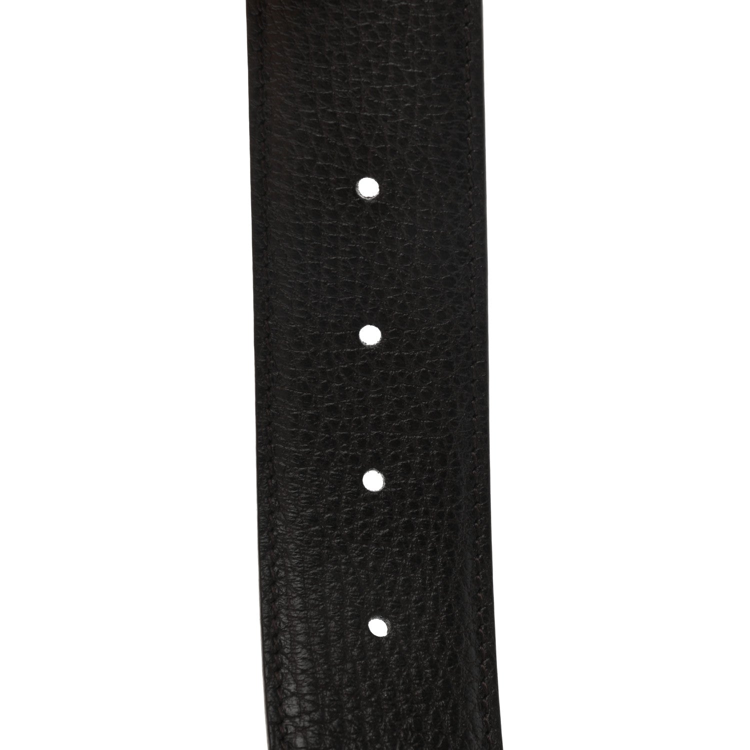 Gucci Dollar Calfskin Interlocking G Belt 90 36 Dark Brown 4 of 5