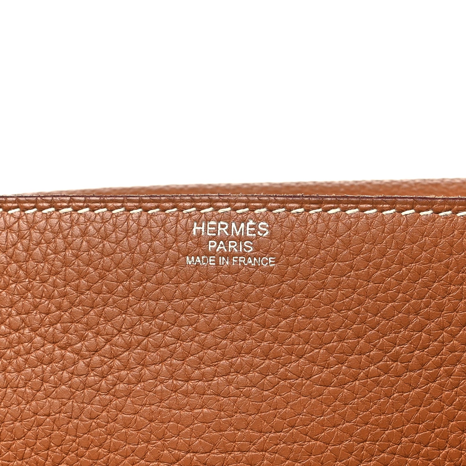 Hermes Taurillon Clemence Steve Caporal Messenger 36 Gold 6 of 10