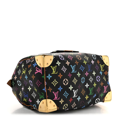 Louis Vuitton Monogram Multicolor Speedy 30 Black 4 of 9