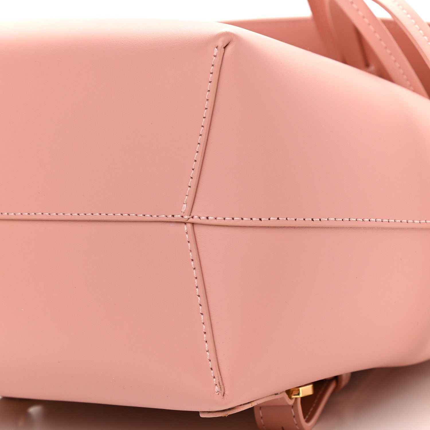 Mansur Gavriel Vegetable Tanned Calfskin Mini Backpack Blush 9 of 9